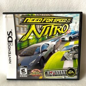 Nintendo DS Need For Speed Nitro Game & Manual